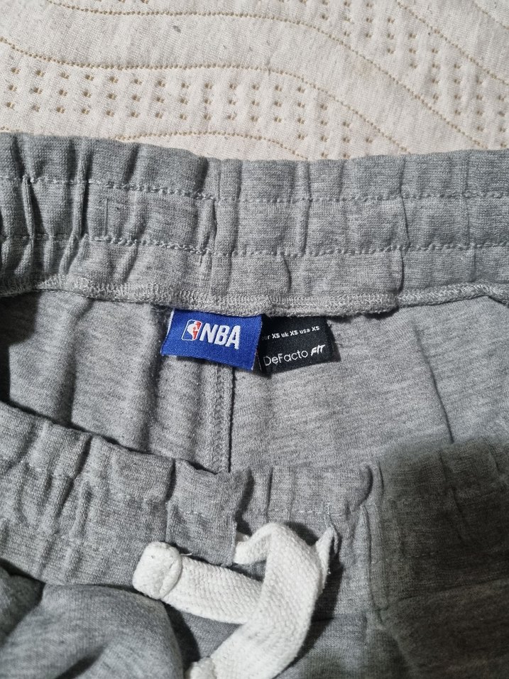 NBA Baskılı Gri Erkek Çocuk Eşofman Takımı - Görsel 5