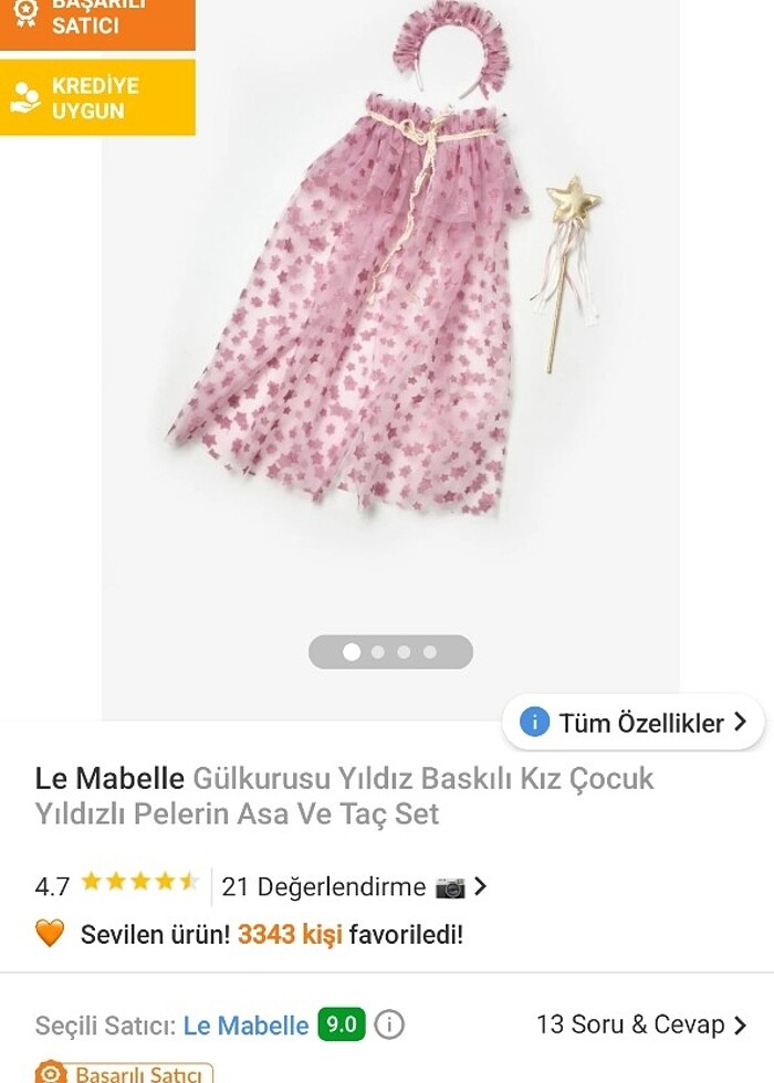 Le mabelle pelerin taç - Görsel 3