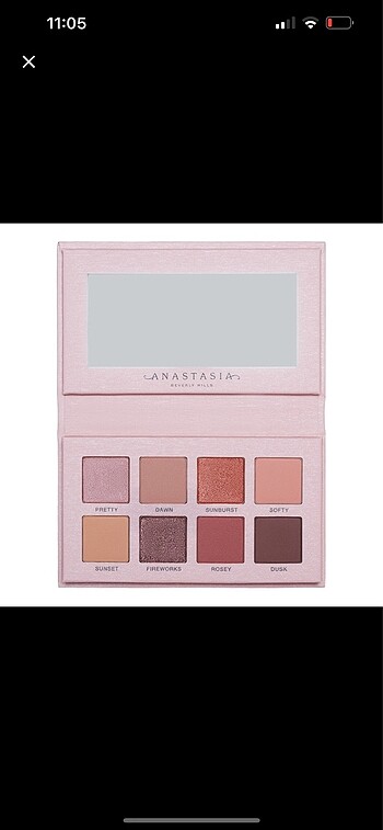 Anastasia beverly hills mini far paleti