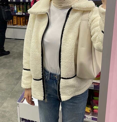 Astarlı Peluş Ceket
