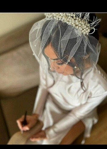gelin çıkma duvağı nikah şapkası nikah kepi düğün after bride du