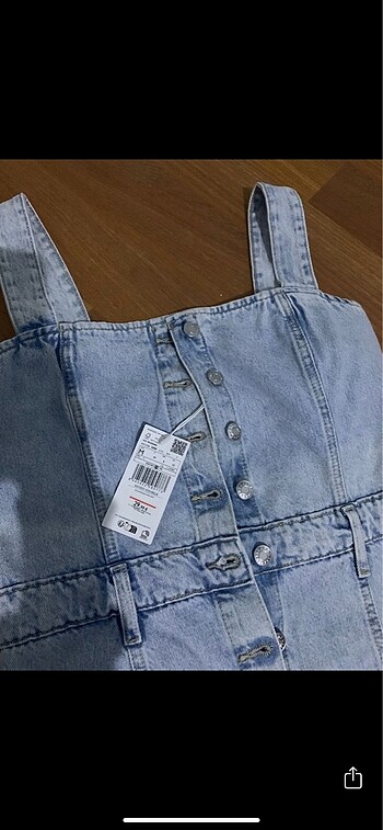 Mango Mango denim elbise