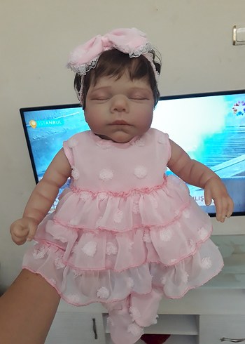  Beden REBORN BEBEK 3D BIREBIR GERÇEK GÖRÜNÜMLÜ SIFIR ŞOK KAMPANYA