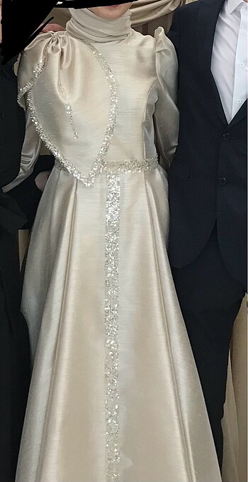 Tesettür abiye Nişan elbisesi Söz elbisesi - Görsel 7