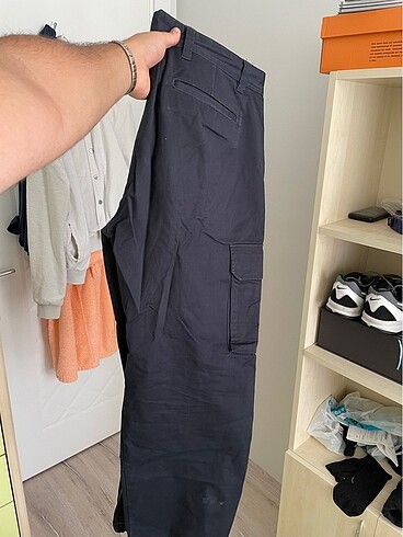42 Beden lacivert Renk Zara kargo pantolon