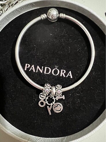 Pandora Pandora bangle bilezik ve charmlar