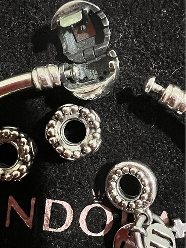 Beden çeşitli Renk Pandora bangle bilezik ve charmlar