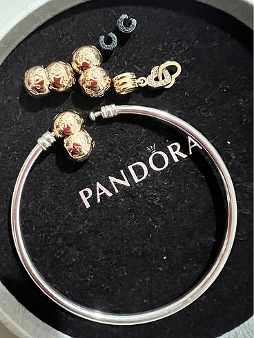  Beden Pandora bilezik rose gold klipsli