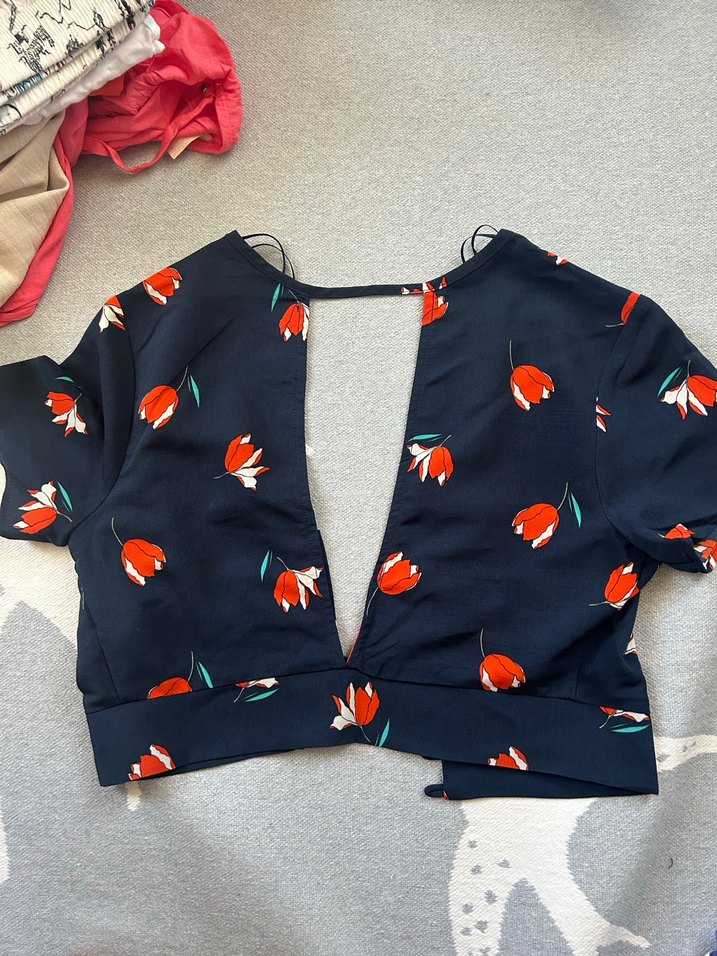 Pull&bear crop bluz - Görsel 2