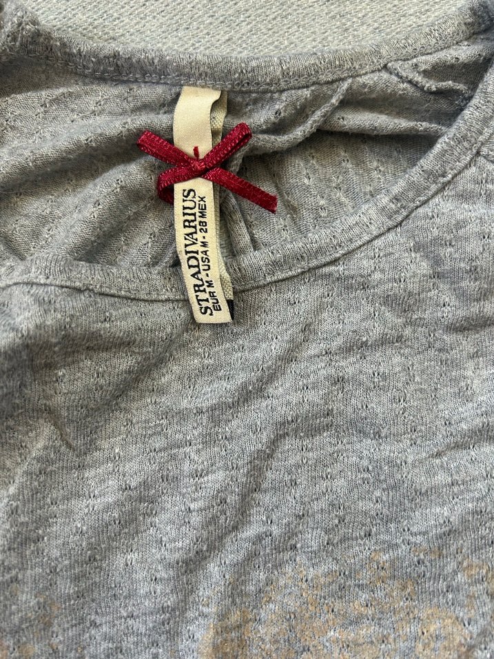 Stradivarius sırt dekolteli bluz - Görsel 3