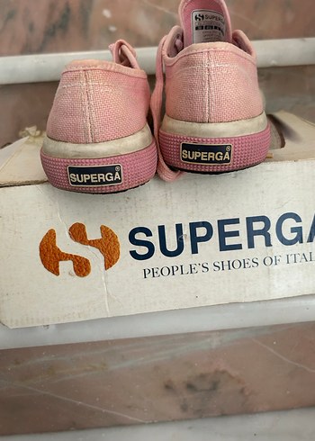 Pembe Superga Kadın Spor Ayakkabı - Görsel 2