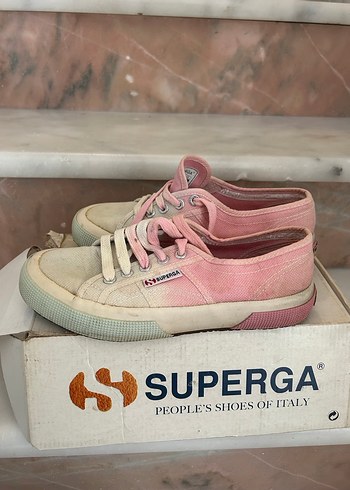 Pembe Superga Kadın Spor Ayakkabı - Görsel 6