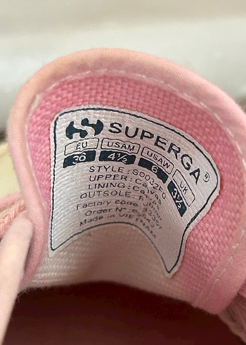 Pembe Superga Kadın Spor Ayakkabı - Görsel 3