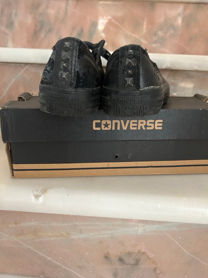 Converse Siyah Spor Ayakkabı - Görsel 2