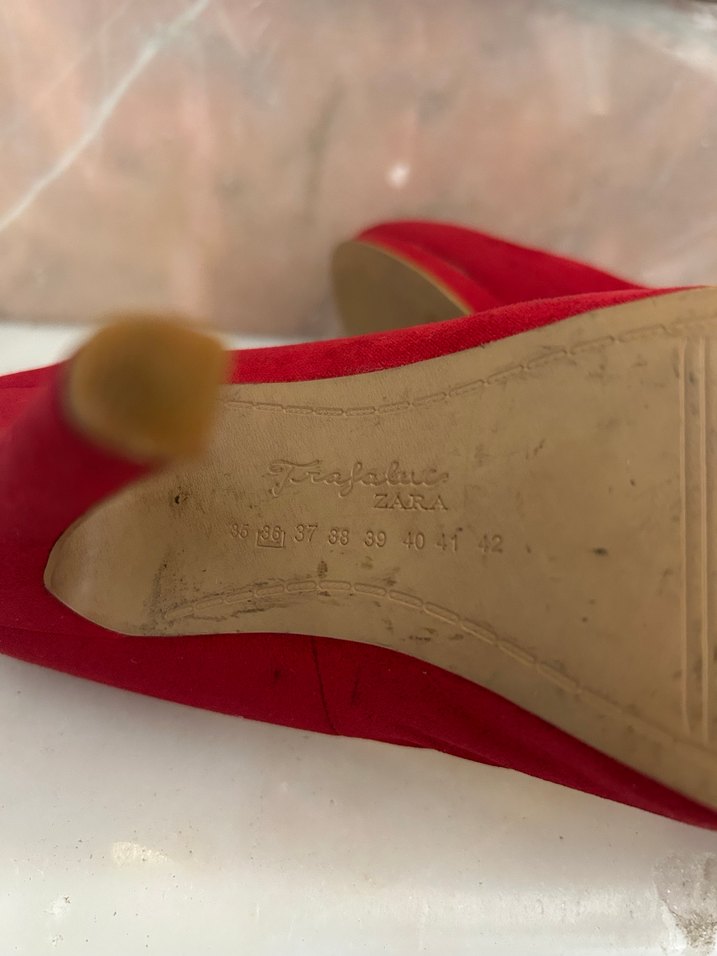 Zara platform ayakkabı - Görsel 3