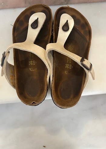 Birkenstock sedefli terlik - Görsel 2
