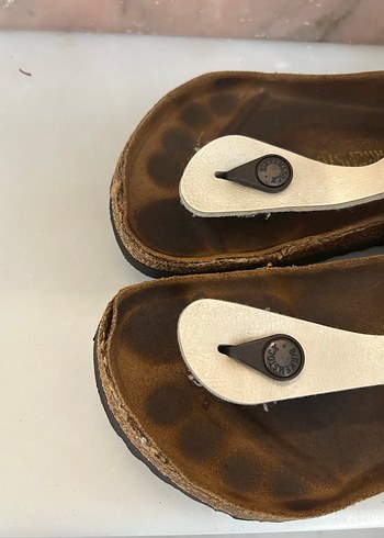 Birkenstock sedefli terlik - Görsel 5