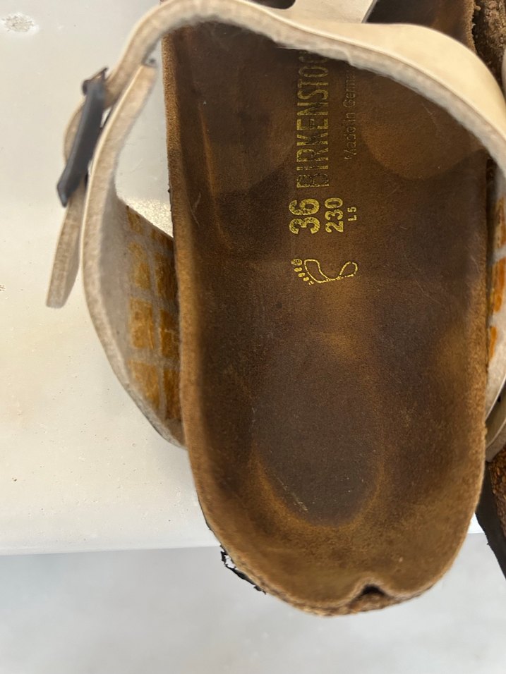 Birkenstock sedefli terlik - Görsel 3