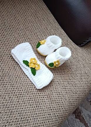Bebek patik sac bandı