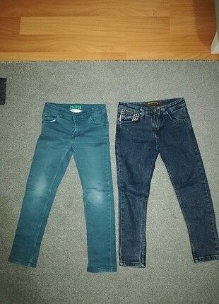 Çocuk pantolon petrol rengi olan H&M marka