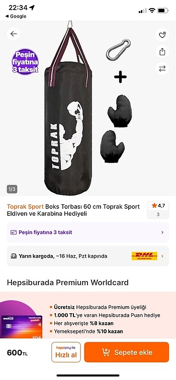 Boks torbası