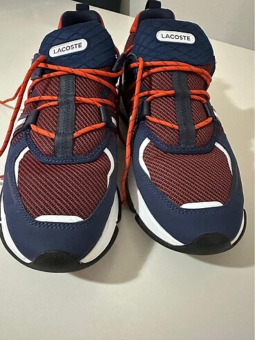 43 Beden lacivert Renk Lacoste erkek spor ayakkabı