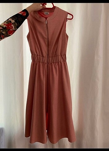 Fermuarlı elbise 