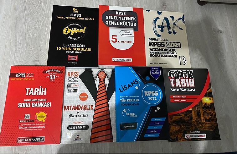 KPSS kaynak kitapları