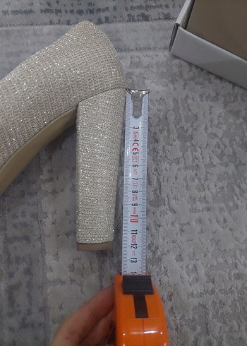 parlak topuklu ayakkabı - Görsel 7