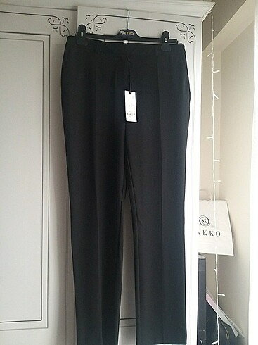 bayan siyah pantalon