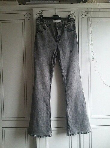 42 Beden gri Renk kot pantolon