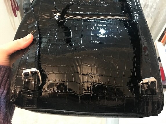 Beden Stradivarius deri sırt çantası