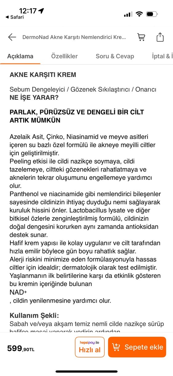 DermoNad Miracle Anti-Akne Krem 50 ml - Görsel 3