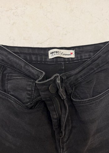 Koton Gri Kadın Kot Pantolon - Görsel 3