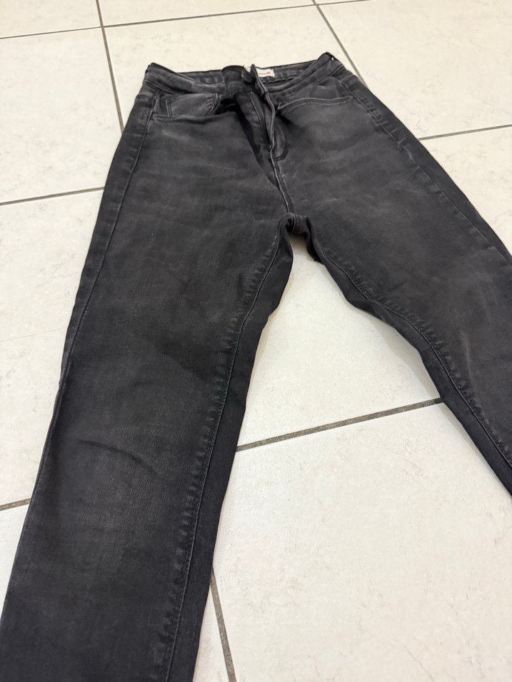 Koton Gri Kadın Kot Pantolon - Görsel 2