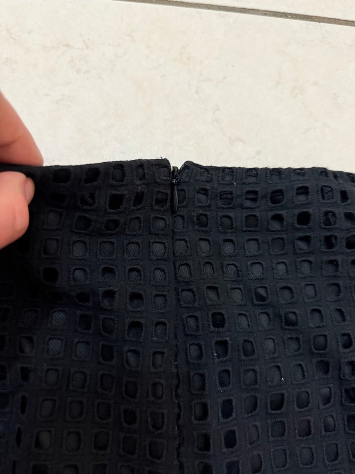 Koton Detaylı Siyah Mini Etek - Görsel 5