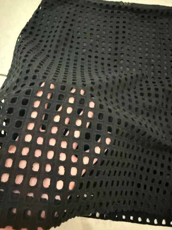 Koton Detaylı Siyah Mini Etek - Görsel 3