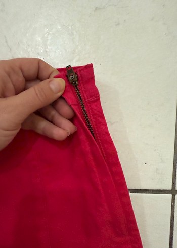 H&M Fuşya Mini Kadın Şort - Görsel 5