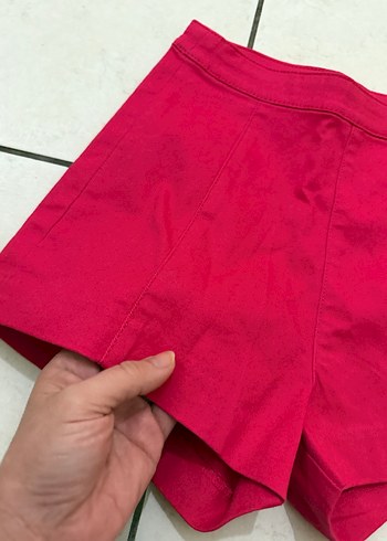 H&M Fuşya Mini Kadın Şort - Görsel 2