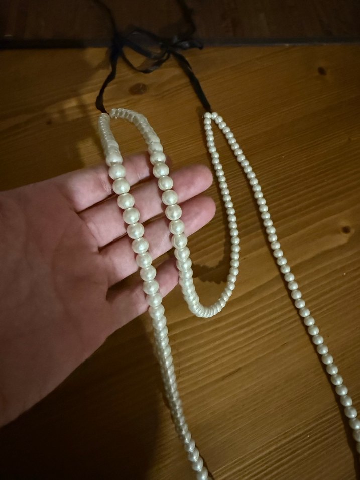 Zara Uzun İnci Kolye - Görsel 4