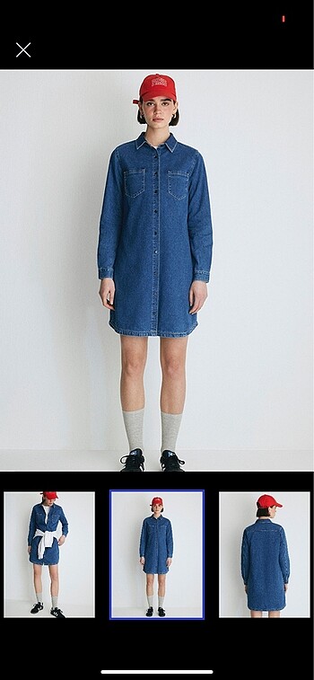 Mavi Jeans Mavi Kot Elbise