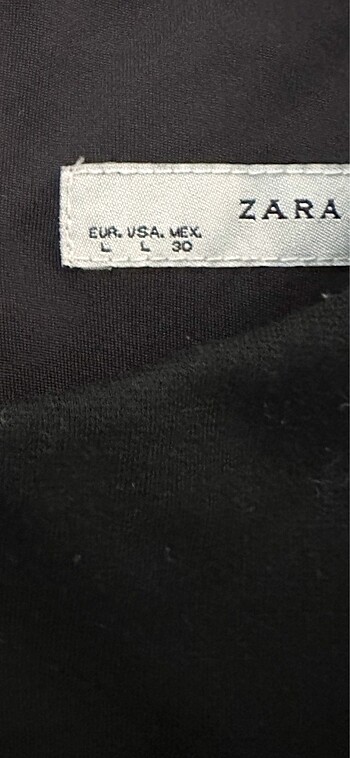 l Beden Zara Siyah Elbise