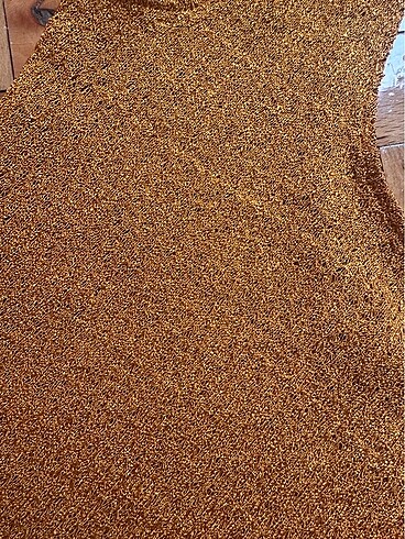 Zara Hardal Rengi Orme Crop Top - Görsel 3