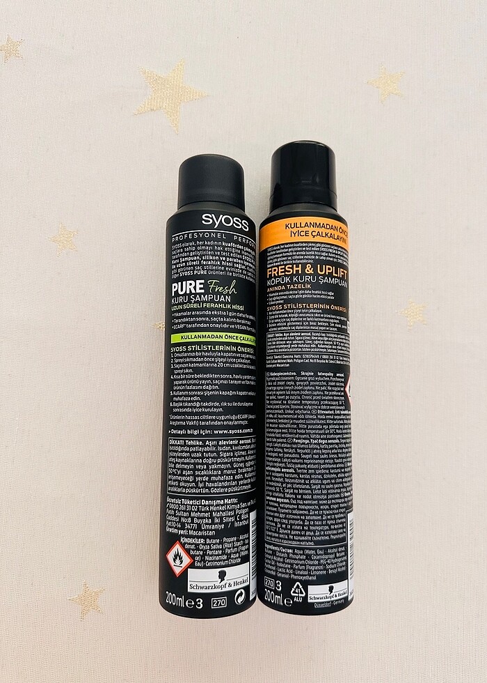 Syoss 2 ADET Kuru Sampuan - Görsel 2