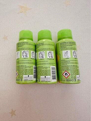 Schwarzkopf Schwarzkopf Marka 3 Adet Kuru Sampuan