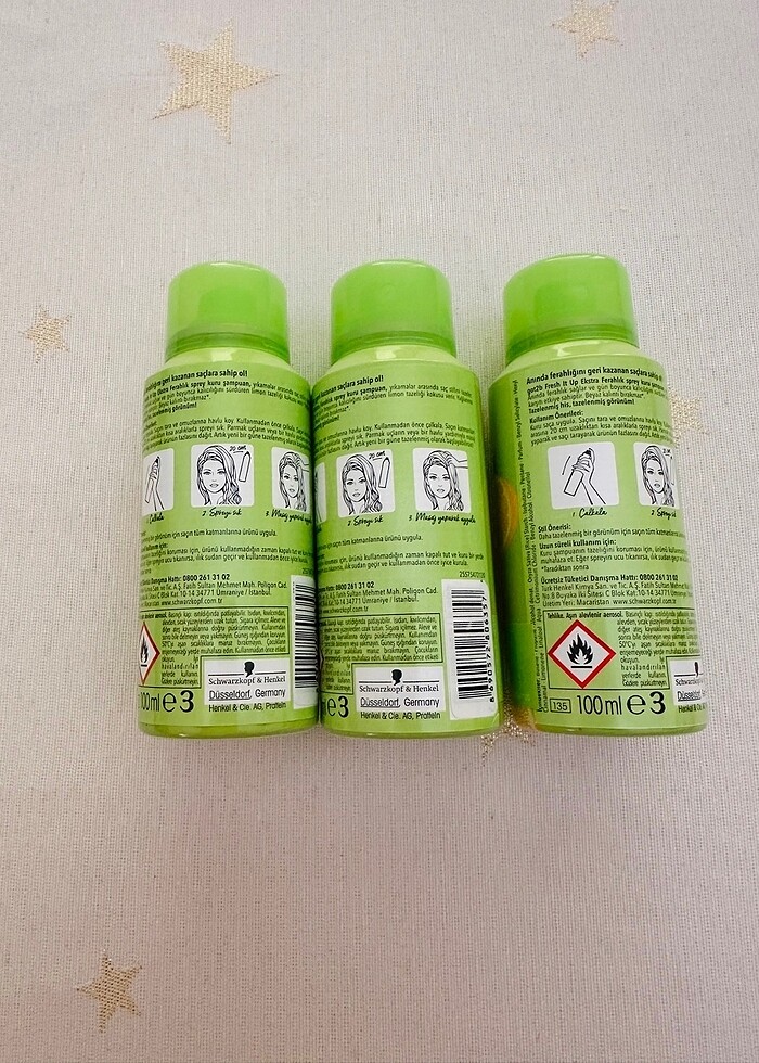 Schwarzkopf Marka 3 Adet Kuru Sampuan - Görsel 2