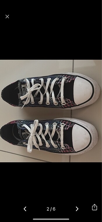 38,5 Beden çeşitli Renk Converse