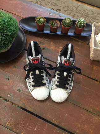 36 Beden çeşitli Renk Adidas superstar 36 numara ayakkabı