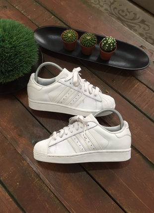 37 Beden beyaz Renk Adidas superstar full beyaz 37 numara ayakkabı