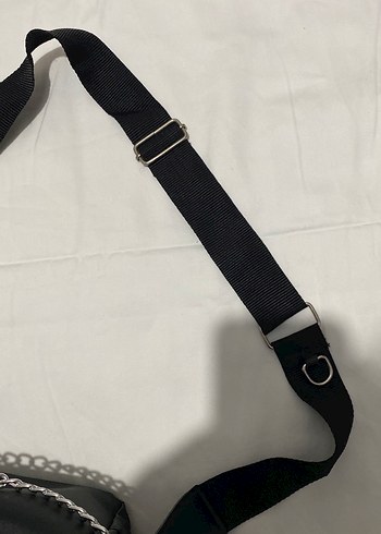 Zincir Detaylı Siyah Kadın Çanta - Görsel 2